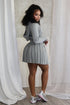 Ella Cable Knit Hoodie & Skort SET